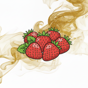 Szamóca ízű e-liquid