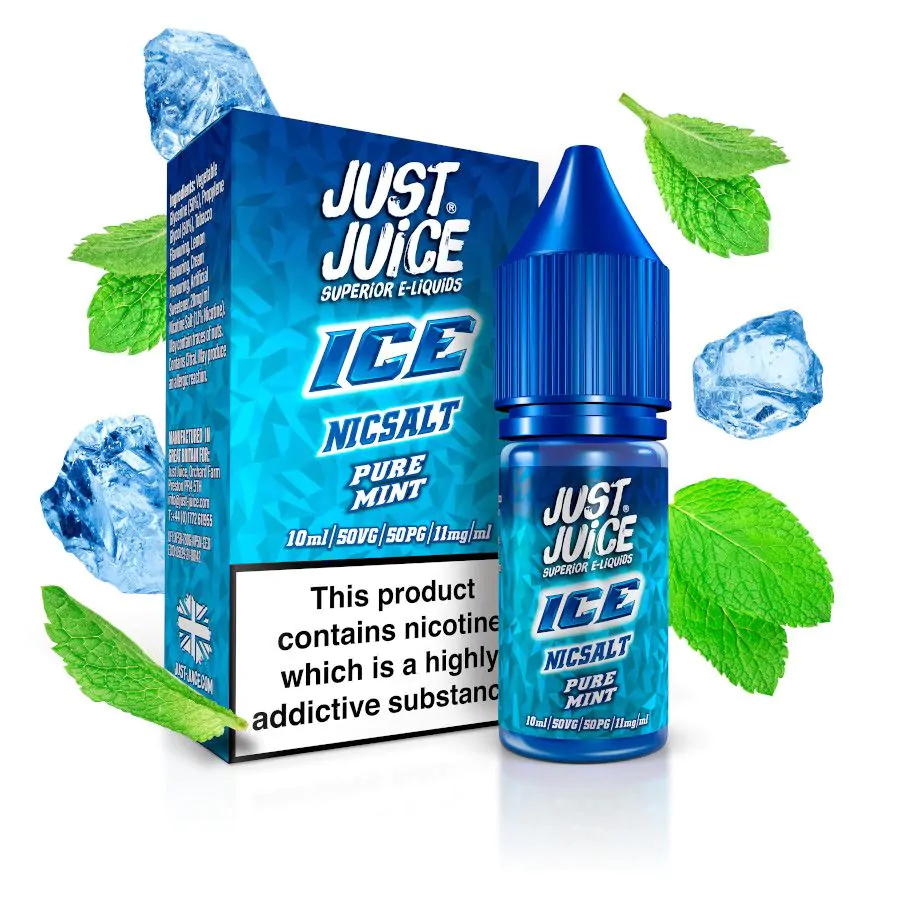 Pure mint ice (Just Juice NicSalt 10ml)