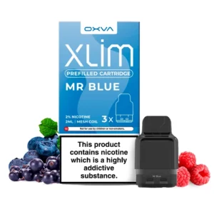 OXVA Xlim előretöltött POD Mr Blue 20 mg (3db)