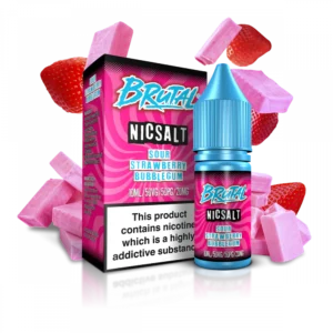 Sour Strawberry bubblegum (Just Juice NicSalt 10ml)